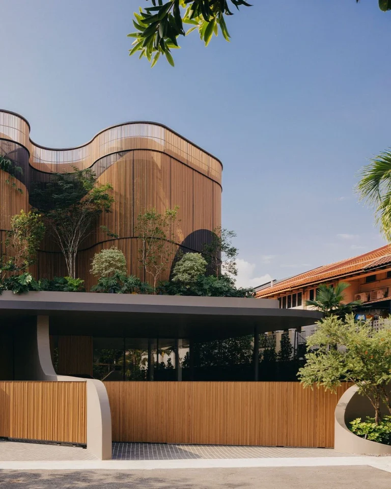 Biophilic Architecture modern interior with plants and natural light