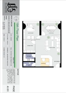 Overall view of Dubai lawyer office reflecting client’s character and discipline