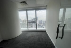 Detail of custom cabinetry and high-quality materials