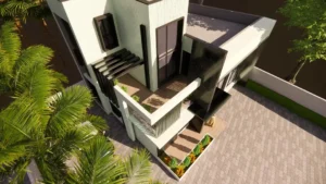 Open-concept living space featuring modern furniture and cozy atmosphere.