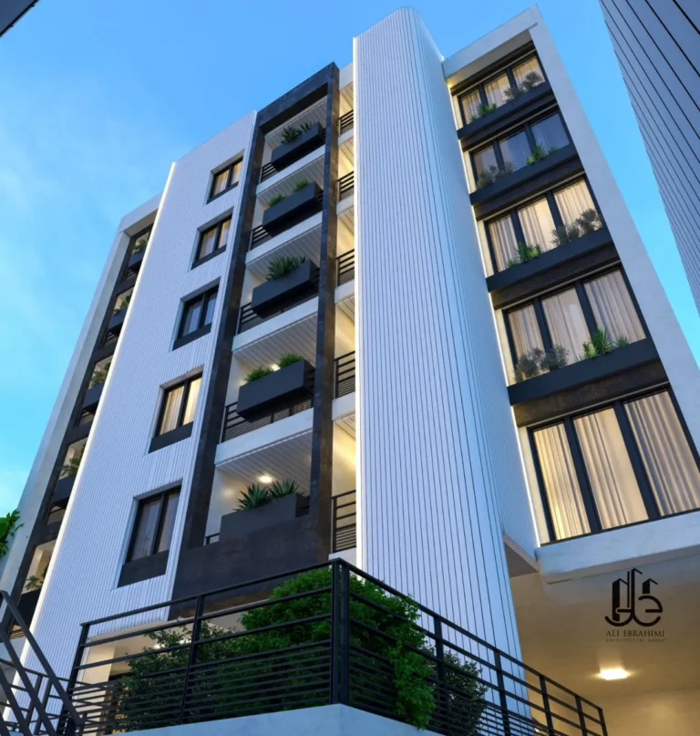 Deep Balconies and Shadowed Spaces of Linea Tower Residential Building